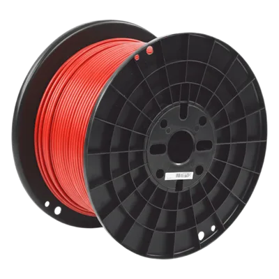 Bobina de Cable UTP / Cat6A / 23 AWG / CMR Riser / 305 m (1000 pies) / Rojo