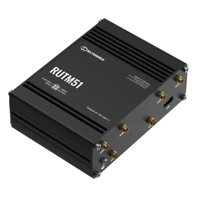 Router Industrial 5G LTE con 2 Ranuras SIM/ 5 Puertos Gigabit/ Wi-Fi con Doble Banda/ Soporta VPN Servidor-Cliente/ Compatible con RMS