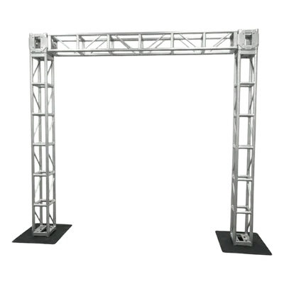 Portería de Aluminio / 3m x 3m (9.8ft x 9.8ft) / Carga 1000 kg / DIN 1999-1-1 / Truss 40x40cm