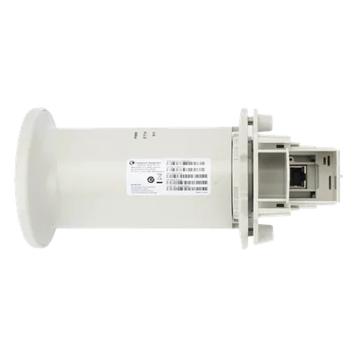 Feedhorn Wi-Fi 6 / Frecuencia 5150–5920 MHz / Latencia < 5 ms / Interoperabilidad ePMP 4500 / IP55 e IP67 / Gestión cnMaestro