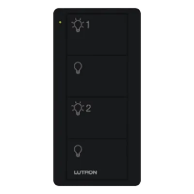 Control Pico / 4 botones / RF Clear Connect / batería CR2032 (10 años) / alcance 9 m a través de muros / Caseta, RA2 Select, RadioRA 2/3, HomeWorks QS/QSX