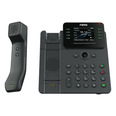 Teléfono IP / Handset Inalámbrico Bluetooth / 12 Líneas SIP / Pantalla IPS Táctil 2.8" HD / Conferencia 6 Vías / Puertos Gigabit / PoE 802.3af
