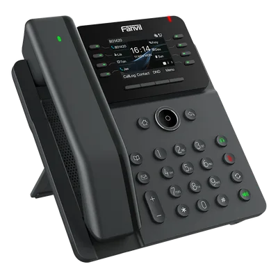 Teléfono IP / Handset Inalámbrico Bluetooth / 12 Líneas SIP / Pantalla IPS Táctil 2.8" HD / Conferencia 6 Vías / Puertos Gigabit / PoE 802.3af