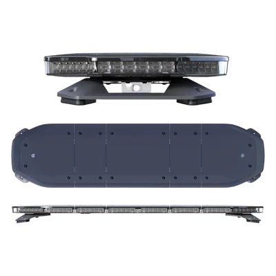Barra de Luces LED / 48" (121.9 cm) / 216 LED / Dual Color / Óptica 360° / Perfil Ultra Delgado 4 cm (1.6 ft) / Programable USB-C / ECE R65 y SAE