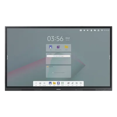 Pantalla Interactiva / 75" / 4K UHD / Táctil IR 8 ms / 400 nits / Android 14 EDLA / Wi-Fi y Bluetooth / VESA 800x400