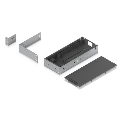 Kit de Montaje en Rack / 1U / Para Switches USW-PRO-MAX-16 / Gestión de Cables y Adaptadores / Base para Fuente de Alimentación