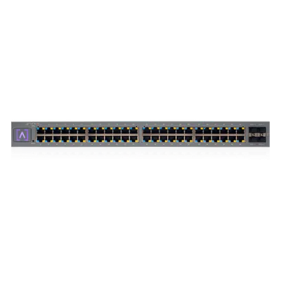 Switch Administrado 48 Puertos PoE+ / 740W PoE Budget / 16 Puertos 2.5 Gbps + 32 Puertos 1 Gbps / 4 Puertos SFP+ 10 Gbps / Bluetooth Setup / Cloud Management / VLAN Stacking / Rackmontable