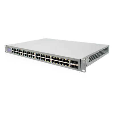 Switch Administrado 48 Puertos PoE+ / 740W PoE Budget / 16 Puertos 2.5 Gbps + 32 Puertos 1 Gbps / 4 Puertos SFP+ 10 Gbps / Bluetooth Setup / Cloud Management / VLAN Stacking / Rackmontable