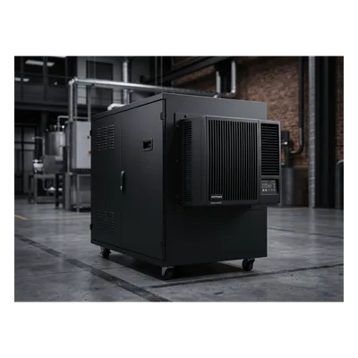 Aire Acondicionado para Gabinetes / 2000 BTU / 115 Vca / -40°C a 55°C / Acabado RAL 9005 / Filtro de Aluminio Lavable