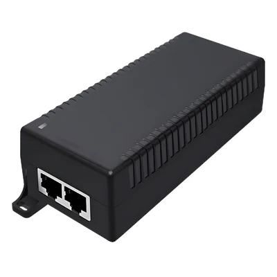 Inyector PoE / Hi-PoE 60W / 2.5 Gigabit / 2 Puertos 2.5GBASE-T / Plug and Play / Sobremesa o Pared