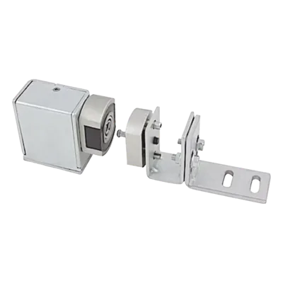 Electroimán Compacto / 880 lbf Fail-Safe / 12/24 VDC / 260 mA / Sensores de Estado Integrados / Instalación en Riel de Puerta Corredera