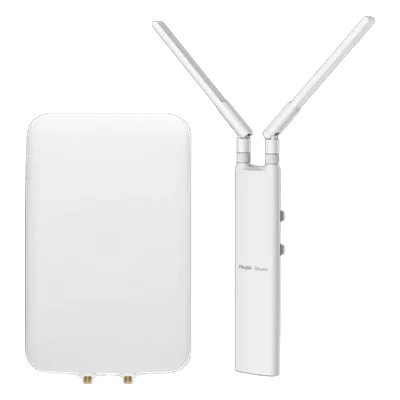 Punto de Acceso Mesh para Exterior / Wi-Fi 5 802.11ac Wave 2 / Sectorial 90° / 15 dBi / Dual Band 2.4 y 5 GHz / PoE Gigabit / IP65