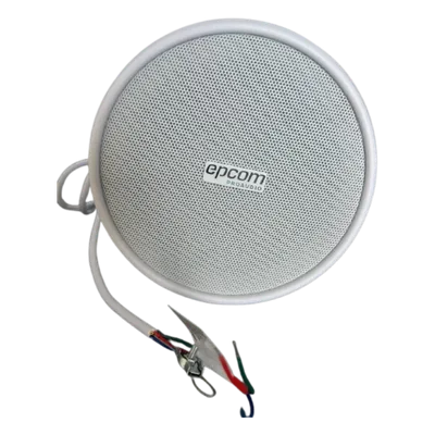 Altavoz Colgante / 5 Pulgadas / 70V/100V / 10-20W / Respuesta 130-18KHz / 90dB / Blanco