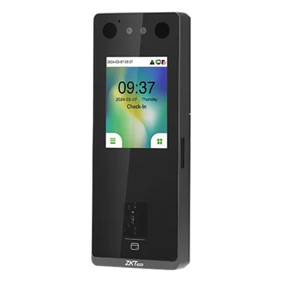 Terminal Biométrica IP / Pantalla 2.8" / 3,000 Rostros / 6,000 Huellas / IP65 / Video Intercom SIP / ONVIF / Anti-Fraude