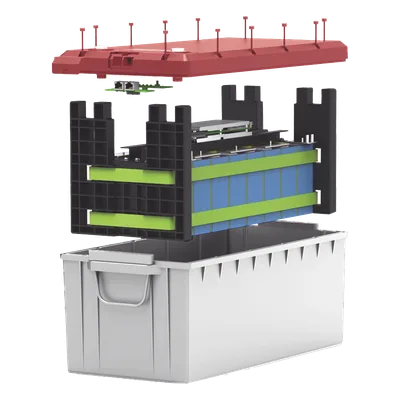 Batería LiFePO4 / 2.56 kWh / 25.6V / 100 Ah / BMS Integrado / IP65 / Comunicación RS485 y CAN