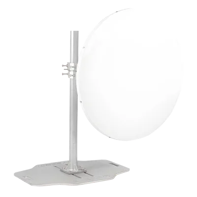 Antena Parabólica Direccional / 32.1 dBi / 4.9 a 6.4 GHz / Doble Polarización MIMO / Plato Profundo / Guía de Onda / Soporte Incluido