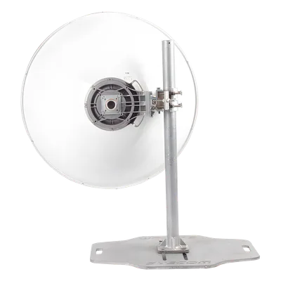 Antena Parabólica Direccional / 32.1 dBi / 4.9 a 6.4 GHz / Doble Polarización MIMO / Plato Profundo / Guía de Onda / Soporte Incluido