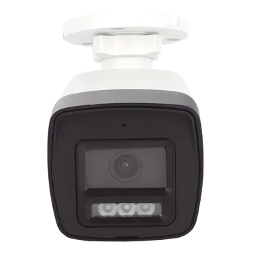Cámara Bala TURBOHD / 2 Megapixel / Dual Light 30 m (98.4 ft) IR + 20 m (65.6 ft) Luz Blanca / Audio Bidireccional Full Duplex / IP67 / Metal