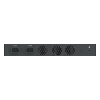 Switch Core/Distribución / 24 Puertos SFP+ 10 Gbps / Capa 2 y 3 / 480 Gbps Throughput / Doble Fuente AC Redundante / 1U Rack