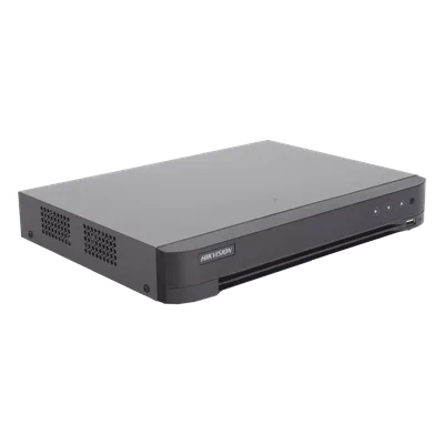 DVR Pentahíbrido / 4 Canales TURBOHD + 2 Canales IP / 3K Lite 5 Megapixel / Audio Bidireccional Coaxitron / Reconocimiento Facial / AcuSense / 1 Bahía HDD 10 TB