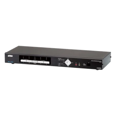 Switch KVMP Multi-View HDMI 4 Puertos USB | Resolución 4K 4096 x 2160 @ 30 Hz | Quad View | PiP / PbP / PoP | Boundless Switching | Daisy Chain Control | Video DynaSync | EDID Expert