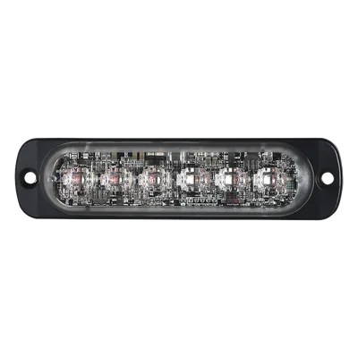 Luz Auxiliar LED / 12 LEDs Dual Color / SAE Class 1 / ECE R65 Class 1 / IPX7 / Perfil 9 mm (0.35 pulg)