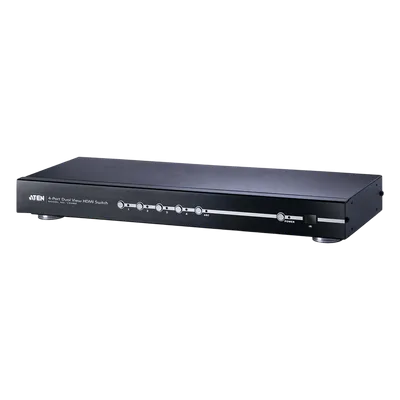 Switch HDMI / 4 Entradas / 2 Salidas / 3D y ARC / 15 m (49 ft) / 6.75 Gbps / Montaje en Rack