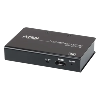 Distribuidor DisplayPort / 4 Puertos / 4K@60Hz / DP 1.2a / HDCP 1.3 / MST-SST / 21.6 Gbps