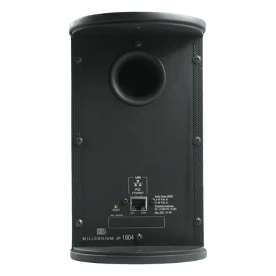 Bocina IP HiFi / 2 Vías / PoE 802.3at 12W / Ethernet 10/100 Mbps / Cobertura 75° / Compacta