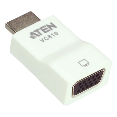 Adaptador de HDMI a VGA / 1920x1200 / Plug-and-Play / Sin Alimentación Externa