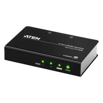 Distribuidor HDMI / 2 Puertos / 4K@60Hz 4:4:4 / HDMI 2.0 / HDCP 2.2 / HDR10+ / 5m (16.4 ft)