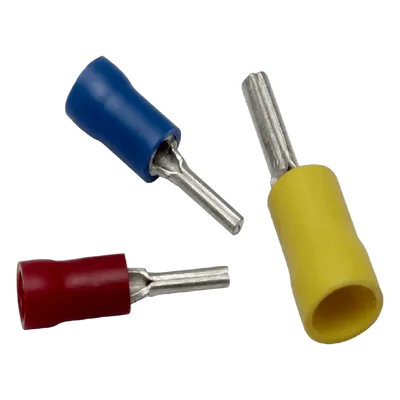 Terminal tipo pin aislada / Calibre 12-10 AWG / Vinilo / 0.97 in total