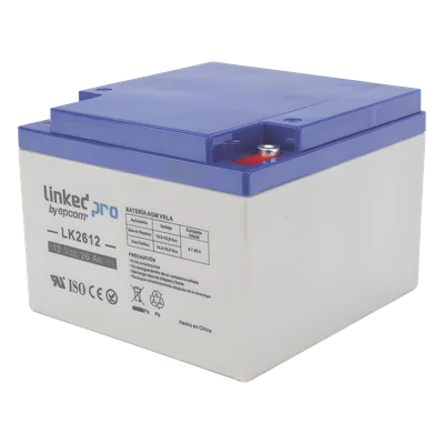 Batería de Respaldo AGM / 12 V / 26 Ah / Vida Útil 5 Años / Terminales M5 / Certificación UL