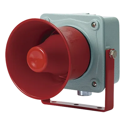 Sirena Electrónica Industrial / 120 dB / 24 VCD / IP66 / Aluminio / -30°C a +50°C / PF 1/2'