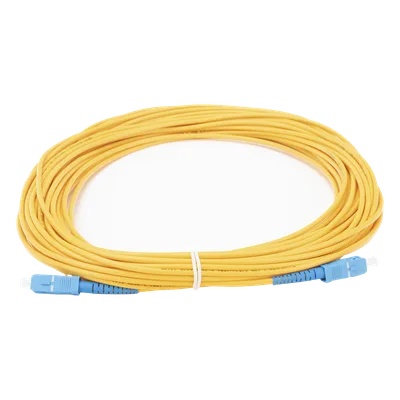 Jumper de Fibra Óptica / Monomodo OS2 G.652D / SC/UPC-SC/UPC / Simplex / 10 m (32.81 ft) / 3 mm
