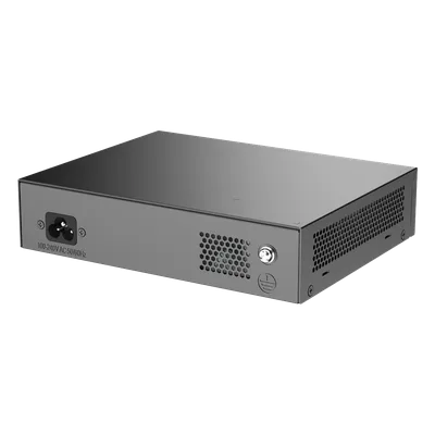 Switch PoE+ / 8 Puertos Gigabit / 2 Uplink GE+SFP / 120W / Sin Ventilador / 20 Gbps / 4 kV