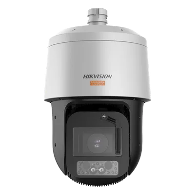 PTZ IP / 4 Megapixel / 42X Zoom / Dual Light 500 m IR / 100 m Luz Blanca / Polímero Anticorrosivo C5 / Auto-Seguimiento / DARKFIGHTER / EIS / IP67 NEMA 4X / 1640 ft IR / 328 ft Luz Blanca