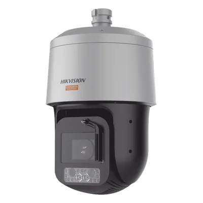 PTZ IP / 4 Megapixel / 42X Zoom / Dual Light 500 m IR / 100 m Luz Blanca / Polímero Anticorrosivo C5 / Auto-Seguimiento / DARKFIGHTER / EIS / IP67 NEMA 4X / 1640 ft IR / 328 ft Luz Blanca