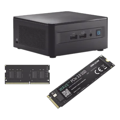 Mini PC / Core i5 12ª Gen / 16GB RAM DDR4 / SSD 256GB NVMe / Compacto
