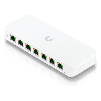 Switch PoE Capa 2 / 8 Puertos GbE / 7 Puertos PoE+ / 1 Puerto Entrada PoE++ / 52 W Presupuesto PoE / 16 Gbps Capacidad de Conmutación / Montaje Versátil