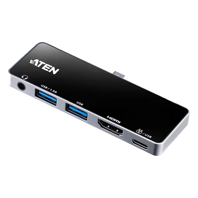 Dock USB-C de Viaje / Thunderbolt 3 / USB 3.2 5 Gbps / HDMI 4K 60Hz / PD 92W / 44g