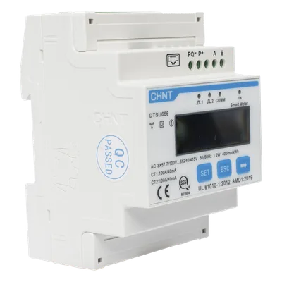Medidor de Energía Inteligente / Monitoreo con TC Externos 100 A / Inyección Cero / Integración Cloud / Compatible con Microinversores