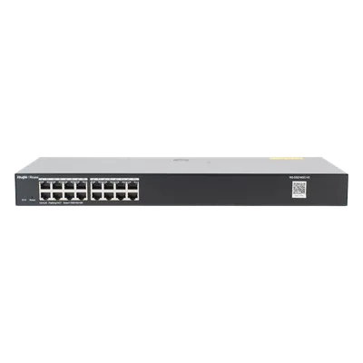 Switch Administrable / 16 Puertos Gigabit / Gestión en la Nube Gratuita / Prevención de Bucles / Montaje Rack
