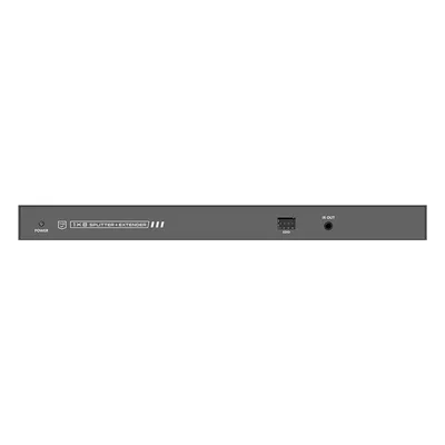 Extensor HDMI sobre IP / 1x8 Distribuidor / 4K @ 60 Hz / 70 m (229.7 ft) / HDR10 / 18 Gbps / PoC / S/PDIF / RS232