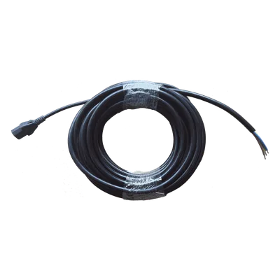 Kit de Cables de Corriente / Cable Principal 10 m (32.8 ft) / Interconexión Superior 37 cm / Interconexión Inferior 1.1 m (3.6 ft) / Para Paneles LED Videowall