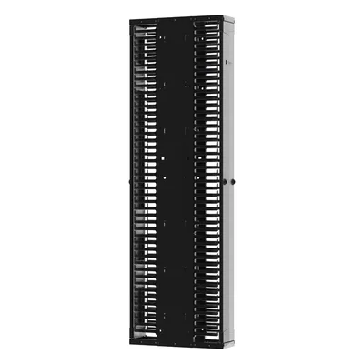 Organizador Vertical de Cables / Doble Cara Frontal y Posterior / 45U / 12in Ancho / Racks 2-Post y 4-Post