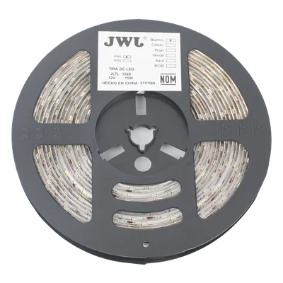 Tira LED / 5 m (16.4 ft) / Blanco / Exterior / 15 W / 420 lm / 12 V CD / IP65