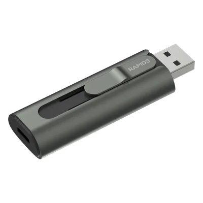 Memoria USB SSD / 256 GB / Dual USB-C y USB-A / 1000 MB/s Lectura y Escritura / OTG / 17.5 g