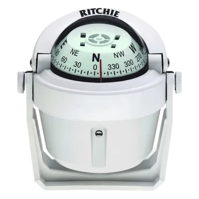 Brújula Marítima / Dial 2" (51 mm) / Lectura Directa / Iluminación Nocturna Verde / Bracket Ajustable / Compuesto Alta Temperatura / 100% Reparable