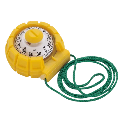 Brújula de Mano / Lectura Directa / Visor QuickSight Muesca V / Iluminación ChemStick 6 Hrs / Triangulación de Posición / Cuerda de Seguridad